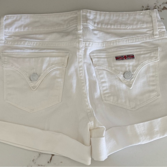 Hudson women’s white shorts size 26 - Picture 1 of 3